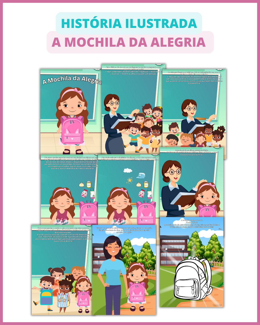 História e Atividades A Mochila da Alegria