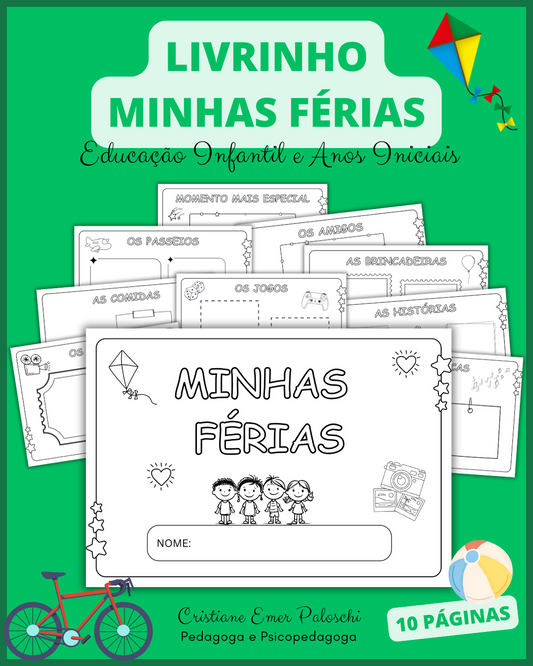 Livrinho Minhas Férias
