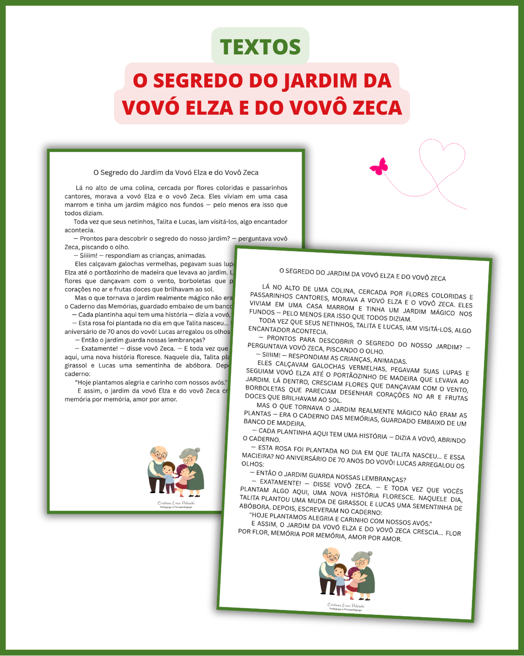 O Segredo do Jardim da Vovó Elza e do Vovô Zeca