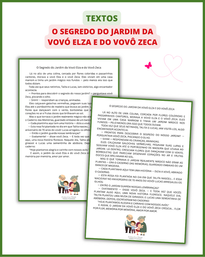 O Segredo do Jardim da Vovó Elza e do Vovô Zeca