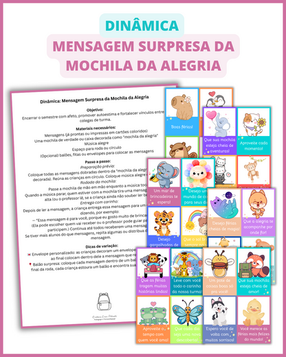 História e Atividades A Mochila da Alegria