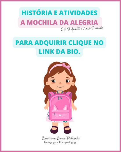 História e Atividades A Mochila da Alegria